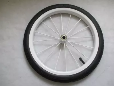 Kolečko ke kočárku kovové nafukovací 14" RETRO - s ložiskem. Kolečko ke kočárku kovové nafukovací 14" RETRO - s ložiskem.