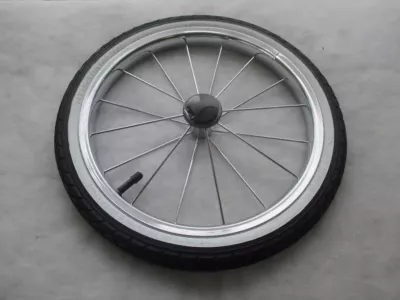 Kolečko ke kočárku kovové nafukovací 14" ROAN - s ložiskem. Kolečko ke kočárku kovové nafukovací 14" ROAN - s ložiskem.