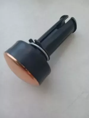 Střed kolečka TAKO - měď - ø 10 mm.