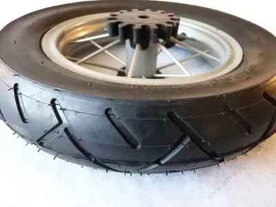 Kolečko ke kočárku plastové nafukovací 10" - s ložiskem. Kolečko ke kočárku plastové nafukovací 10" - s ložiskem.