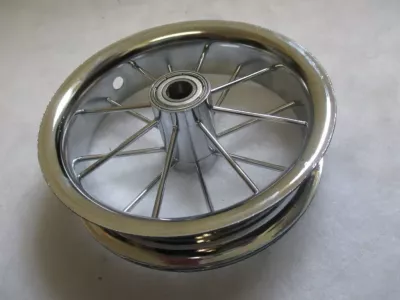 Ráfek kolečka chromovaný 8" - s ložiskem. Ráfek kolečka chromovaný 8" - s ložiskem.