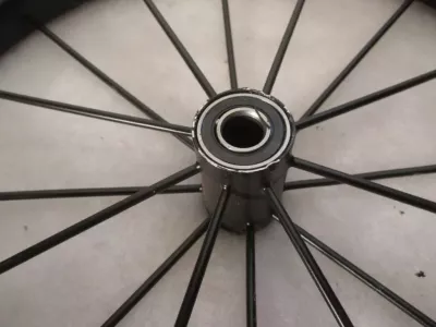 Ráfek kolečka 14" - černý matný. Ráfek kolečka 14" - černý matný.