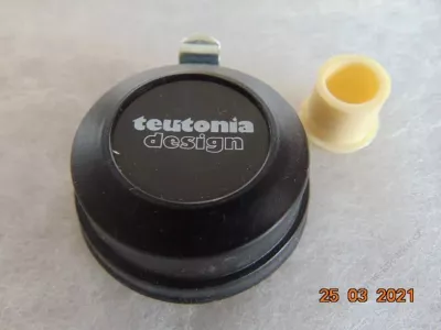Střed kolečka TEUTONIA + pouzdro - ø 10 mm.