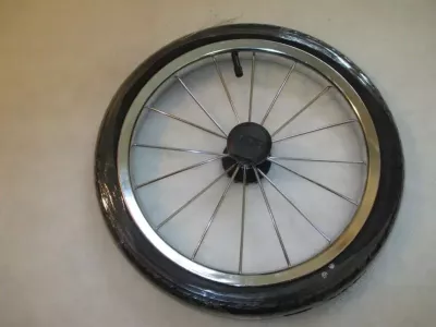 Kolečko ke kočárku 14" TAKO chrom. Kolečko ke kočárku 14" TAKO chrom.