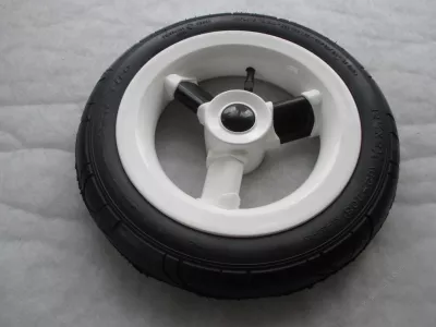 Kolečko nafukovací 12" TAKO CAPTIVA - bílo - černé NOVINKA.
