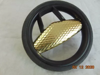 Kolečko plastové drifting 12"
