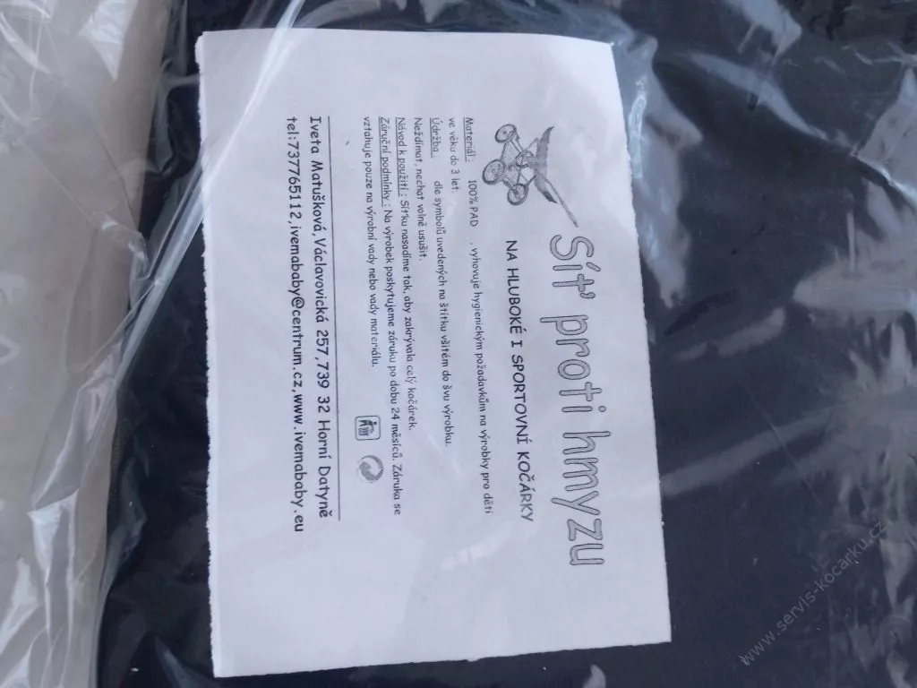 Síťka proti hmyzu UNIVERZÁLNÍ.