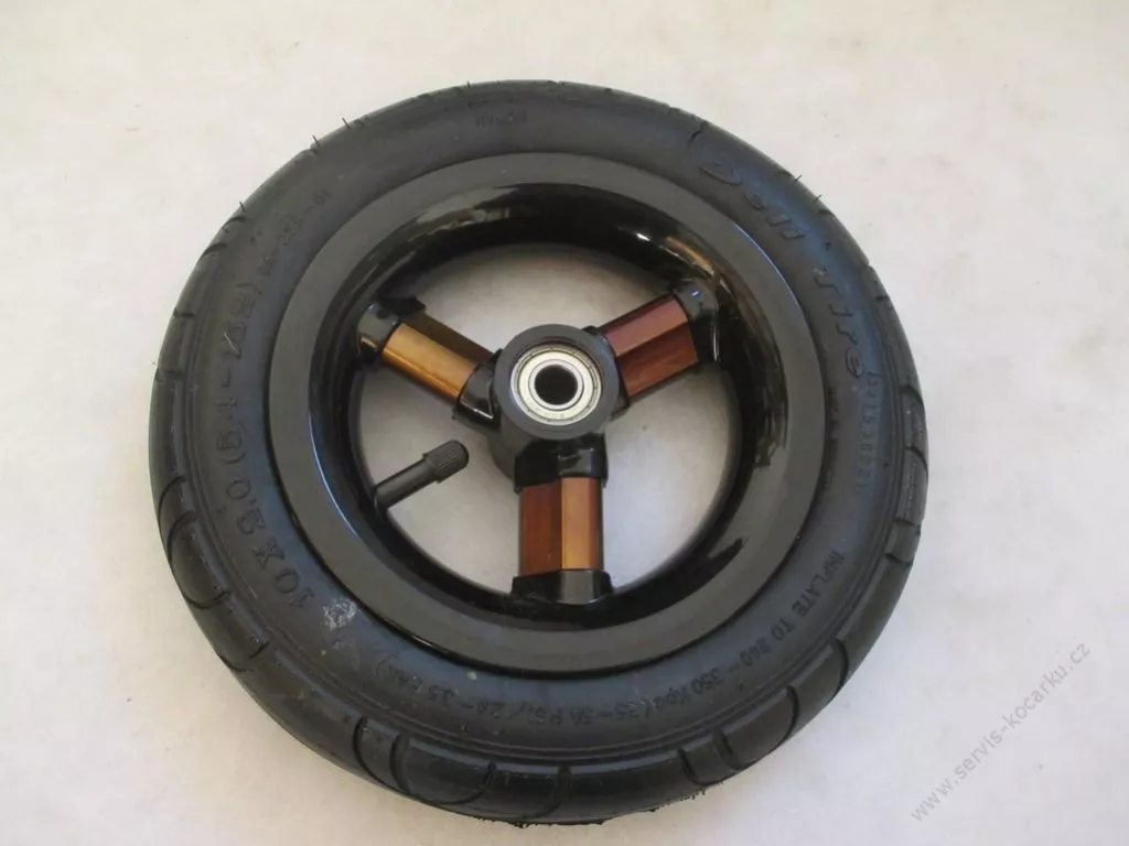 Kolečko nafukovací 10" TAKO CAPTIVA - hnědé / černé.