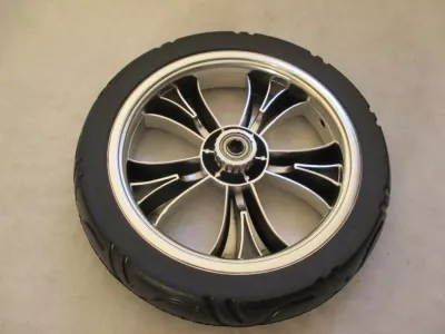 Kolečko pěna 12" chrom. Kolečko pěna 12" chrom.